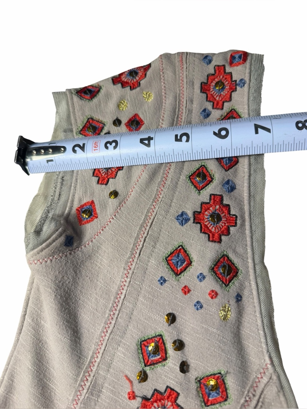 Free People "Rich In Embroidery" mini xsmall dress - Picture 11 of 14